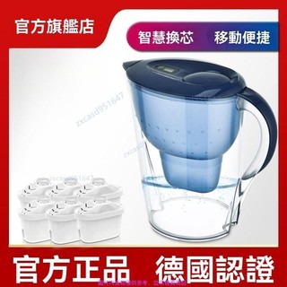 【滿198出貨】家用3.5L大容量濾水壺送濾芯 淨水壺飲水壺淨水器 德國原廠同款 適用BRITA活性炭濾水器過濾壺