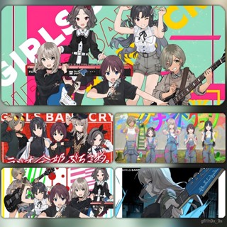 【免運】哭泣少女樂隊滑鼠墊GIRLS BAND CRY超大電腦鍵盤桌墊動漫週邊小號免運B OYMG