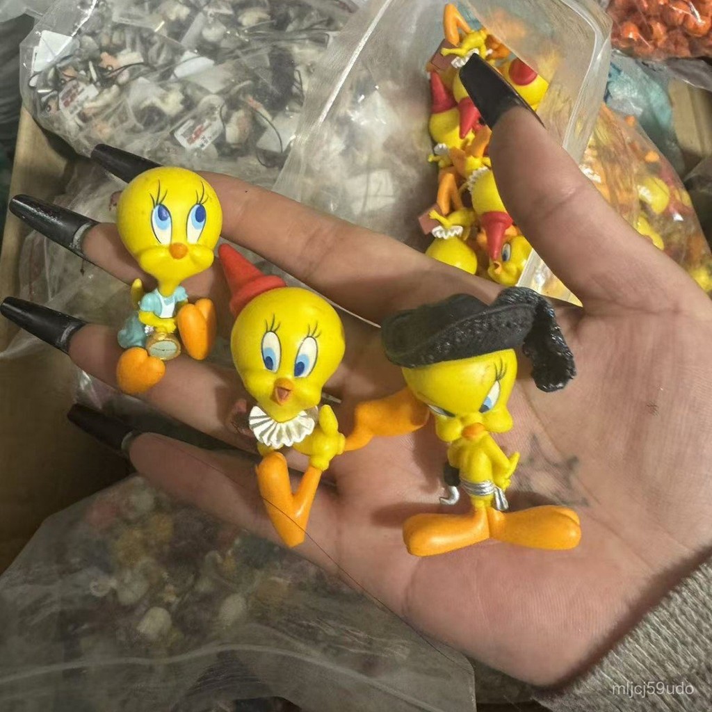 崔弟翠兒 Tweety Bird 翠迪 變裝造型 公仔玩偶模型擺件