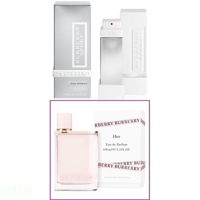 💯嚴選 ❤️ BURBERRY 運動冰沁限量版女性淡香水 / HER 女性淡香精 5ML 2ML 1ML