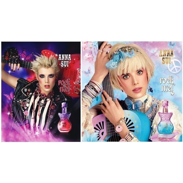 ❤️TRY❤️ ANNA SUI Rock Me Summer 安娜蘇 搖滾甜心女性淡香水 5ML 2ML 1ML