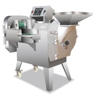 【五金百貨 限量特惠K】多功能切菜機 商用電全自動食堂廚房蔬菜土豆切絲機 切片機 丁段器蔥花辣椒切菜機