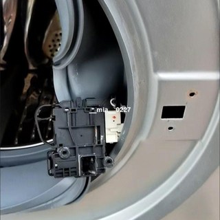 洗衣機配件適用小米雲米滾筒洗衣機XHG100MJ202門鎖XQG80MJ101開關MJ201配件