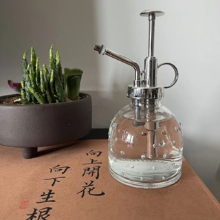 🤍園藝霧狀噴霧噴壺 消毒氣壓小水壺 多肉家用澆花玻璃壺 氣壓噴壺 噴水壺 澆花噴壺 氣壓式噴壺 加壓噴壺 園藝噴壺