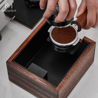 ⚡品質保證 臺灣出貨 意式咖啡壓粉座咖啡機手柄敲渣吧臺家用大容量粉渣盒