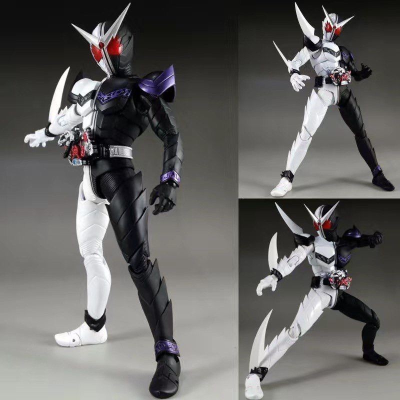 🍓熱銷新品🍓假面shf騎士w獠牙王牌真骨雕FangJoker關節可動模型手辦玩具周邊