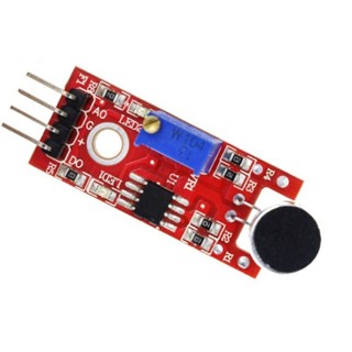 《1424》高感度麥克風感測器模組 具類比及數位元雙輸出 Arduino音量指示燈 KY-037