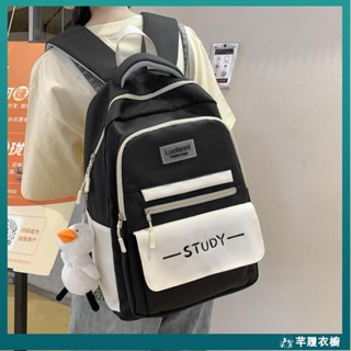 熱搭嚴選-韓版 學生雙肩包 尼龍 大容量 後揹包 大學後揹包 書包 B35 女生包包 多層 學生後揹包 防潑水揹包