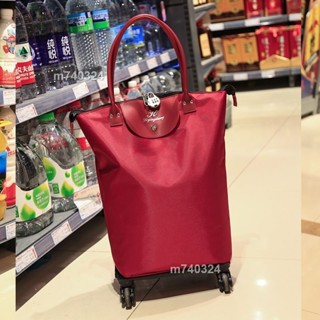 m740324~萬向輪買菜車小拉車家用摺疊輕便購物車小拖車戶外便攜拉桿車購物 流蘇精品店