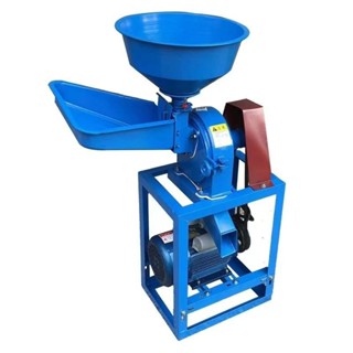 【標價訂金-限時優惠】粉碎機 磨粉機 家用小型磨粉機 萬能粉碎機 養殖小型兩相多功能商用飼料玉米粉碎機