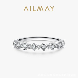 AILMAY✨正品授權✨香港直發s925純銀戒指女日韓輕奢百搭可疊帶食指環ins流行細指環跨境熱賣