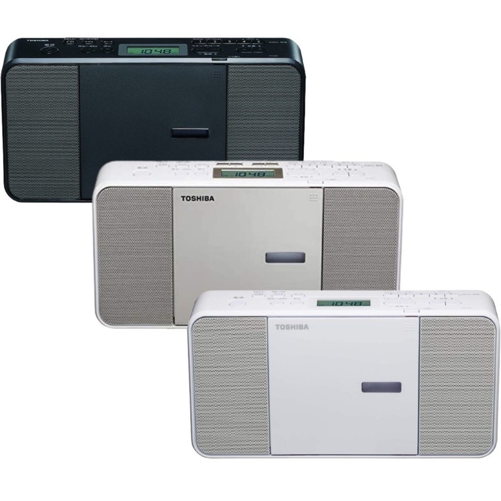 【日本直送】TOSHIBA東芝 便攜式CD收音機 雙聲道立體聲 TY-C250