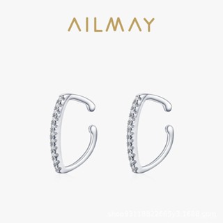 AILMAY✨正品授權✨香港直發個性高級感耳夾無耳洞女s925銀耳骨夾韓國飾品ins網紅耳環耳飾品