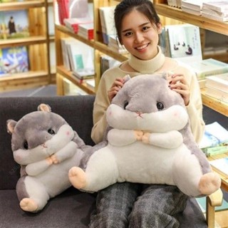 【臺灣出貨】【PP棉填充物】可愛龍貓倉鼠學生腰靠椅子護腰枕靠枕靠背靠墊汽車辦公室抱枕創意73