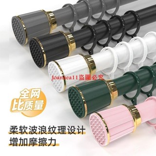 免打孔伸縮桿安裝窗簾桿子單桿窗簾支架升縮羅馬桿晾衣桿衣架撐桿