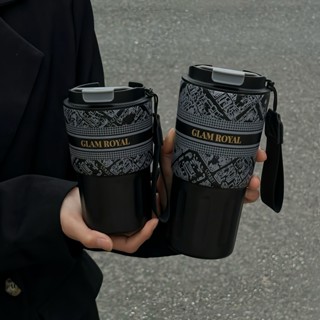 [臺灣本土熱銷榜前50名]保溫杯2025新款女生高顏值雙飲咖啡杯304不鏽鋼居家隨行吸管杯子[限時折扣促銷]