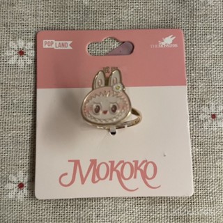 小紅書衕款 泡泡瑪特LABUBU戒指耳釘潮玩可愛配飾 禮物 MOKOKO 耳飾