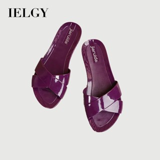 IELGY 水晶果凍涼鞋女時尚浴室學生防滑夏季