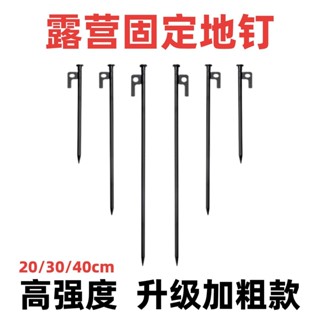 💥桃園倉庫出貨💥 地釘露營戶外帳篷天幕配件沙灘加粗防風多功能加長園藝農用閤鋼釘