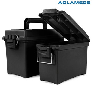 ⚡發貨 Aolamegs塑膠收納工具箱多功能便攜塑料盒維修收納盒五金工具收納盒