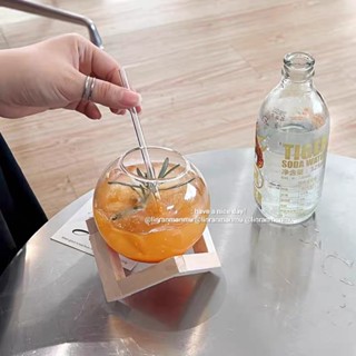 🔥臺灣出貨🔥【8094人收藏】ins風高顔值咖啡杯玻璃杯夏天喝水杯子小眾設計感餐廳果汁飲料杯