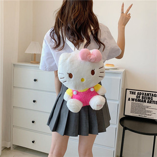 【91%好評率】Hello Kitty雙肩包小型ins可愛外出書包雙肩背包kt貓雙肩包百搭