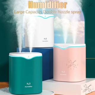 🔥熱銷🔥臺灣🛒水滴雙噴加濕器2000ml大容量奈米霧化新技術