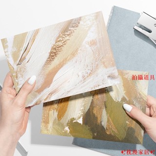 桃園出貨 ins彩色拍照道具背景卡片 日式網紅美甲作品拍攝大理石紋背景卡片