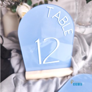 客製 席位卡 婚禮座位卡 席位卡創意婚禮 結婚宴席桌卡 生日桌號簽到 透明 亞克力桌牌派對商務 客製化