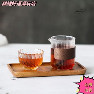✨ 臺灣出貨 迷你手衝咖啡杯茶道杯硼矽玻璃分享壺帶隔熱木製套耐熱玻璃壺2l