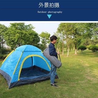 【新品推薦】全自動充氣墊雙人三人加寬加厚氣墊3-4人帳篷墊戶外地墊