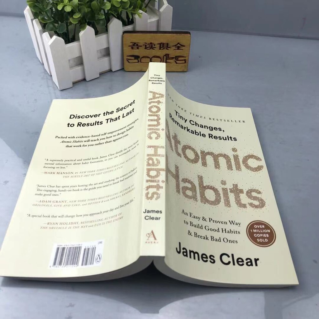 原子習慣 建立好習慣英文原版 Atomic Habits