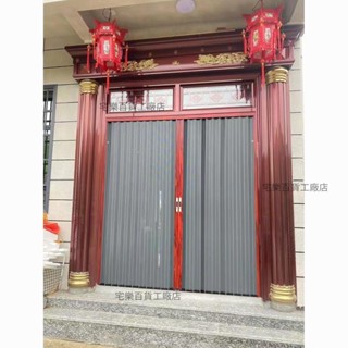 【嚴選精品 限時特惠】【4361人好評】新款高鐵軌金剛網折疊紗門鋁合金隱形推拉式伸縮防蚊防盜防防寵物
