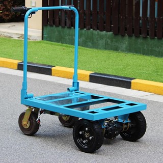 【訂金】電動手推車平板車爬坡王拉瓷磚專用拉貨沙子水泥小推車搬運車載重