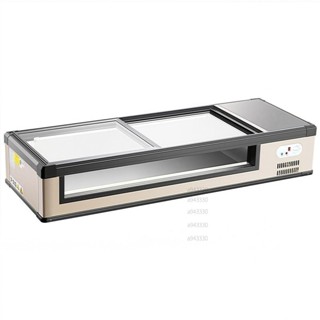 【可開發票】【移動方便】臺式冷藏冷凍展示櫃小型冰箱商用燒烤保鮮三輪車擺攤臥式冰櫃包郵詢運費403