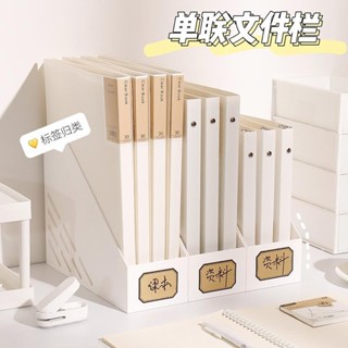 臺灣現/貨✨【1560人收藏】ins風簡約單格聯檔案框學生宿舍桌面辦公文具收納盒a4書本書立架