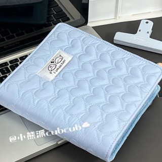 ✨限時搶購☜桃園出貨✨小眾韓系布藝四宮格小卡片收藏冊愛豆拍立得收納卡冊ins高顏值