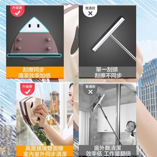 臺灣免運 玻璃清潔器贈配件組 最強磁力雙面玻璃清潔器 雙面擦玻璃 擦玻璃神器 擦玻璃 玻璃清潔 擦窗神器