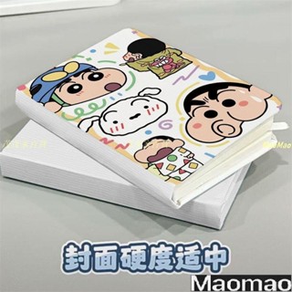 蠟筆小新周邊🌸 紀念禮物 超人蠟筆小新便攜式A7記事本隨身攜帶小筆記本口袋單詞迷你隨手記 小新小狗 可愛卡通