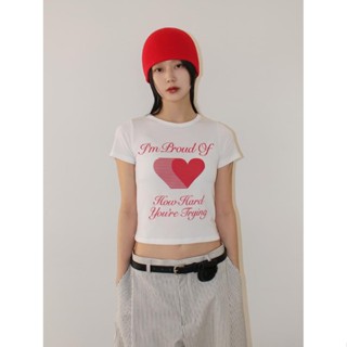 Codibook｜韓國 AAKE L VE SHOOT HALF T［預購］短袖上衣 女裝