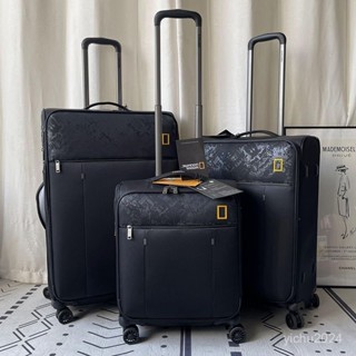 「梵客精品」美國國家地理正品商務旅行箱萬嚮輪牛津布行李箱旅行男女密碼皮箱 出行旅途收納包 旅行收納包