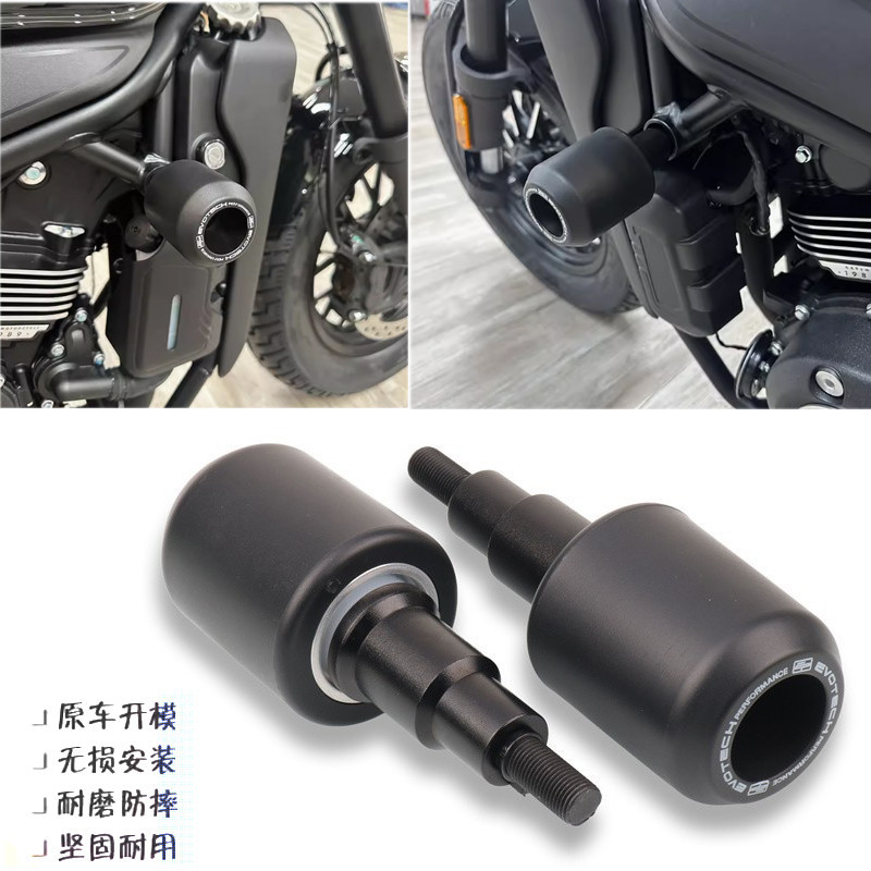 【喜車君】低價 適用於春風CFMOTO 450CL-C/CLC改裝車身防摔球發動機保護棒防摔膠