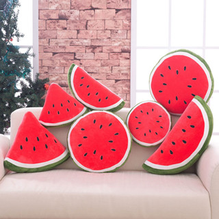 🏠居家生活🍓抱枕 腰靠墊 腰枕 多功能抱枕 西瓜毛絨玩具抱枕女生可愛床上玩偶生日禮物女閨蜜創意枕頭有意義
