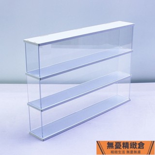 🚚臺灣發貨 手辦展示架 模型展示架 可開門亞克力手辦防塵收納盒 娃娃積木模型小型展示櫃 長方形展示盒