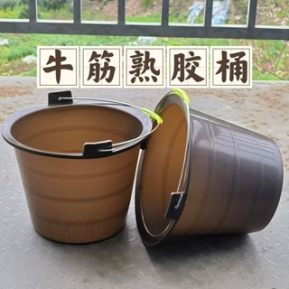 桃園出貨 塑膠桶 塑膠桶圓形工地裝備 工具水桶 水電工具桶 建築 牛筋桶 水泥漿 瓦工 加厚 裝水泥批髮摔不爛膠桶 建築