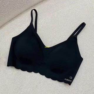 氣質女孩💥Kissydiamond Underwear 官方旗艦店吊帶無縫無鋼圈聚攏文胸背心