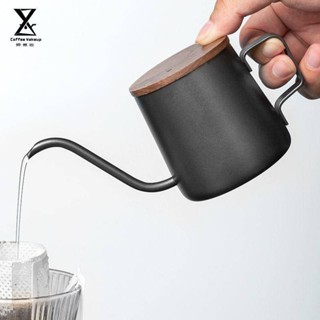 ✨興隆百貨✨掛耳咖啡壺304不銹鋼250ml滴濾式家用小型迷你手沖細口長嘴注水壺