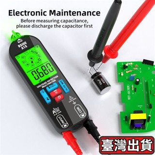 ✈️臺彎出貨👍智慧數字萬用表可充電電子測試儀交流直流非接觸式ncv自動二極體電容斷點表