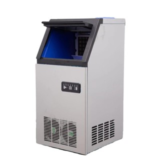 商用小型奶茶店製冰機桶裝水家用廚房吧臺冰塊機製冰機110V可選[廠商直發不含運-詢運費]4.28