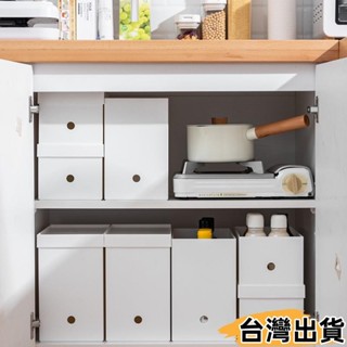 臺灣熱賣⚡日式家用檔案書本收納盒帶蓋整理箱塑膠儲物盒廚房櫥櫃雜物收納箱447